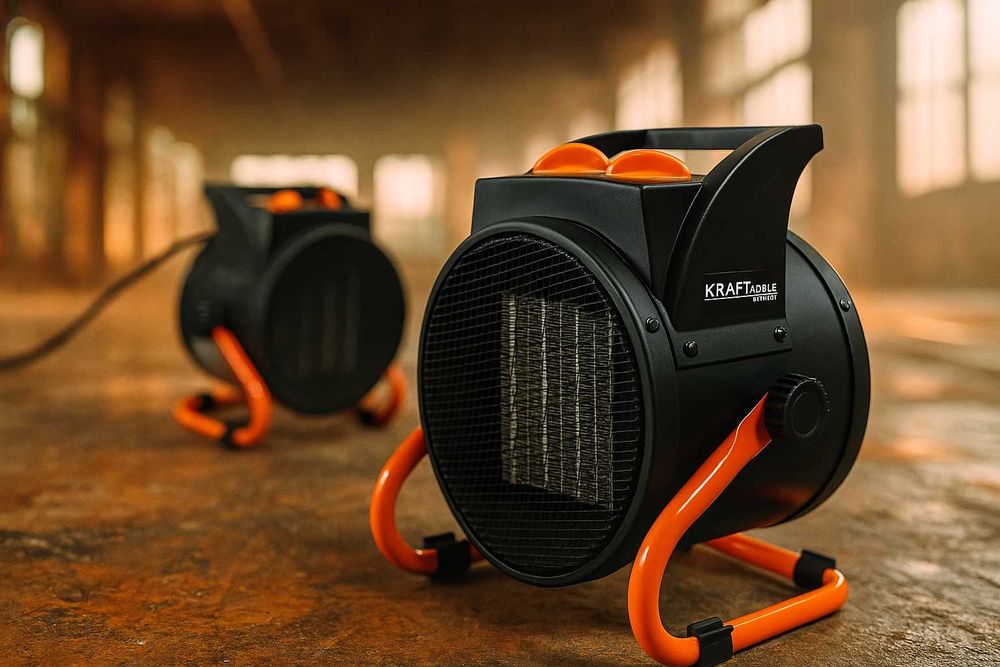 Потужний тепловентилятор електричний 2.5 кВт Kraft&Dele KD11727