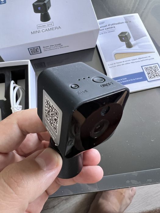 Wifi mini camera Q18 Міні-камера Q18 4K UHD на акамуляторі