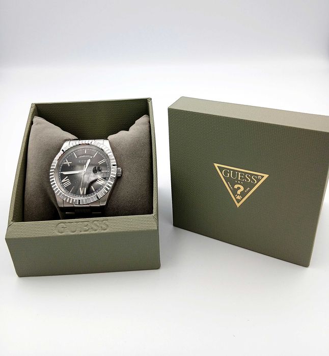 Zegarek męski Guess Connoisseur GW0265G1 bransoleta luksusowy