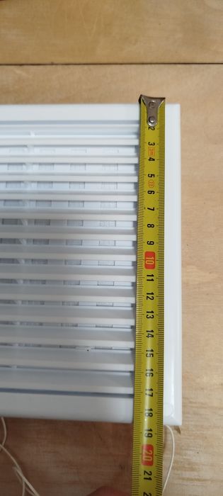 Zestaw 2 kratek .Kratka Nawiewno-Wywiewna Z Regulowaną Żaluzją