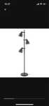 Lampa podłogowa stojąca Hektar ikea czarna