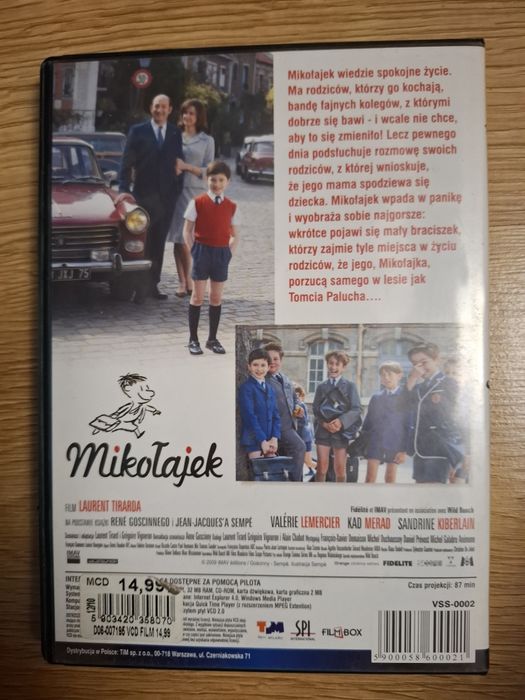 Film Mikołajek na dvd