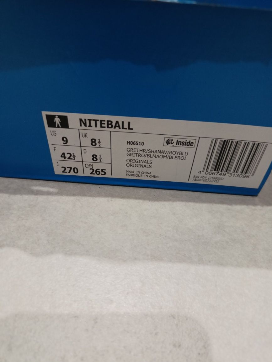 Buty Adidas Niteball Nowe