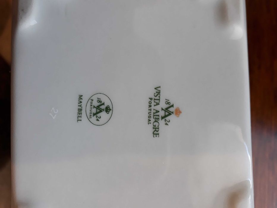 Dois guarda joias em porcelana "VISTA ALEGRE"