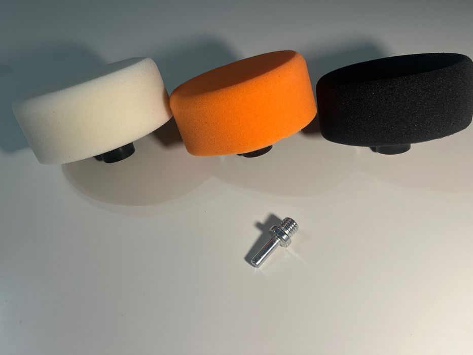 Zestaw gąbek padów poleskich do samochodu 3 szt