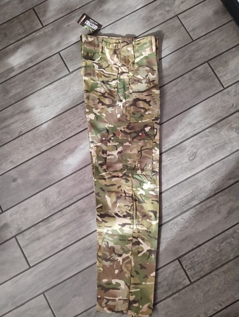 Spodnie moro Kombat, spodnie militarne wojskowe, bojówki, r. M/L