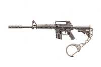 Militarny brelok karabin snajperka w stylu M16 automat METALOWY