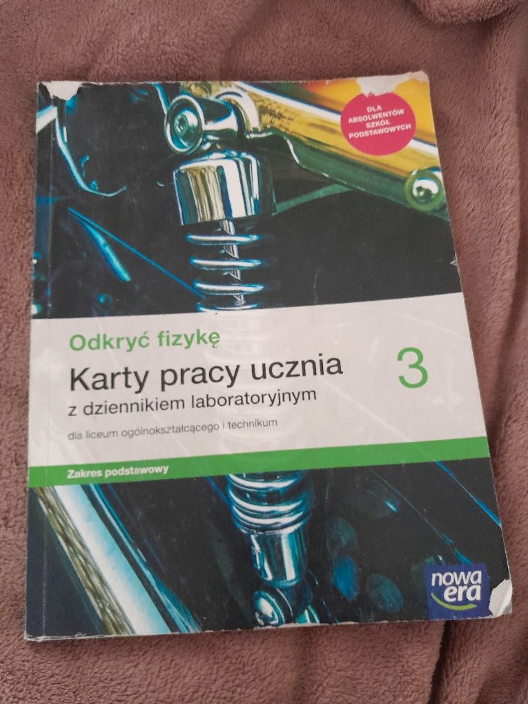Odkryć fizykę 3 karty pracy ucznia. Zakres podstawowy