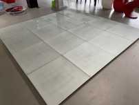 Panele szklane podłogowe podświetlane 100 cm x 100 cm 16 szt.