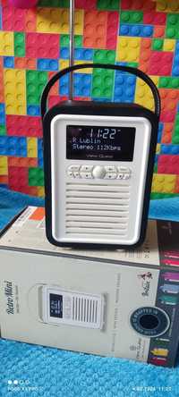 Radio VQ Mini Retro cyfrowe DAB Bluetooth przenośne