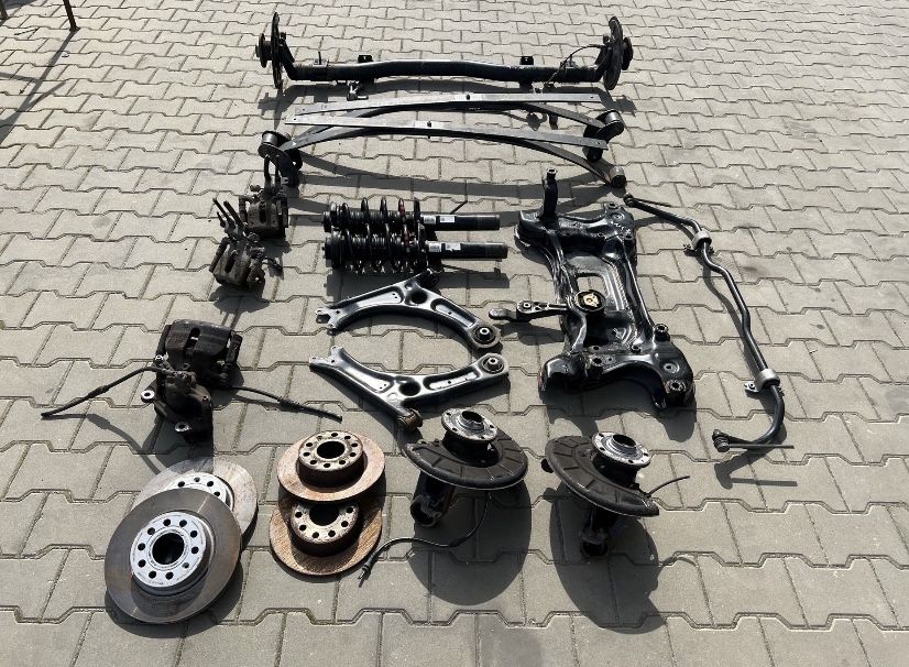 Ресори, аморт , балка задня vw caddy ||| 2.0 cfh dsg-6 ppy коротка