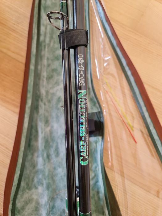 Conjunto de pesca para carpas Carp-Selection 360cm. cana/carreto/mala