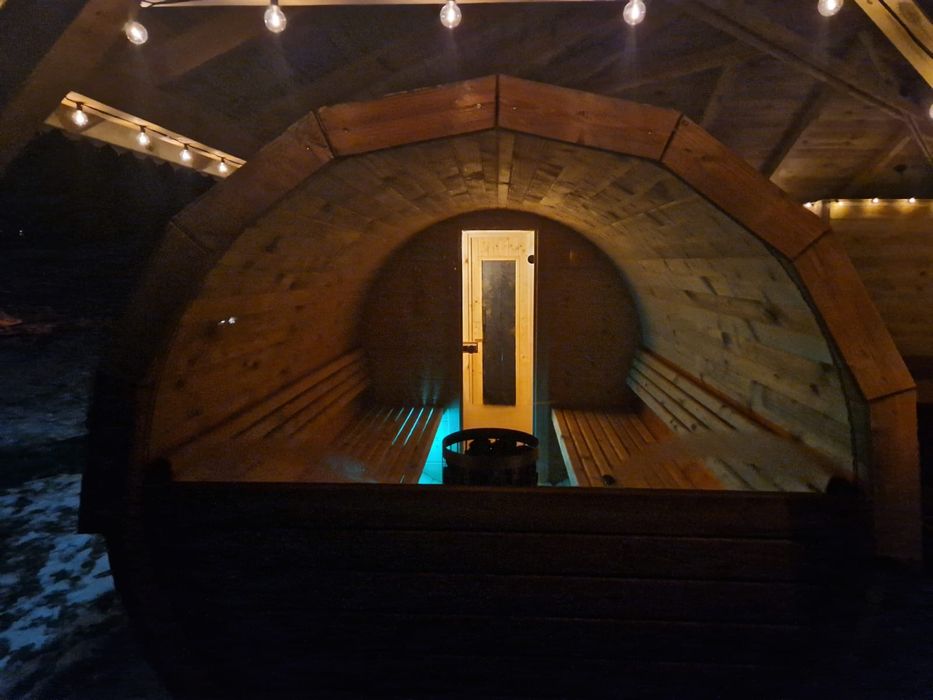 Sauna  Jacuzzi Morsowanie Jezioro Białe