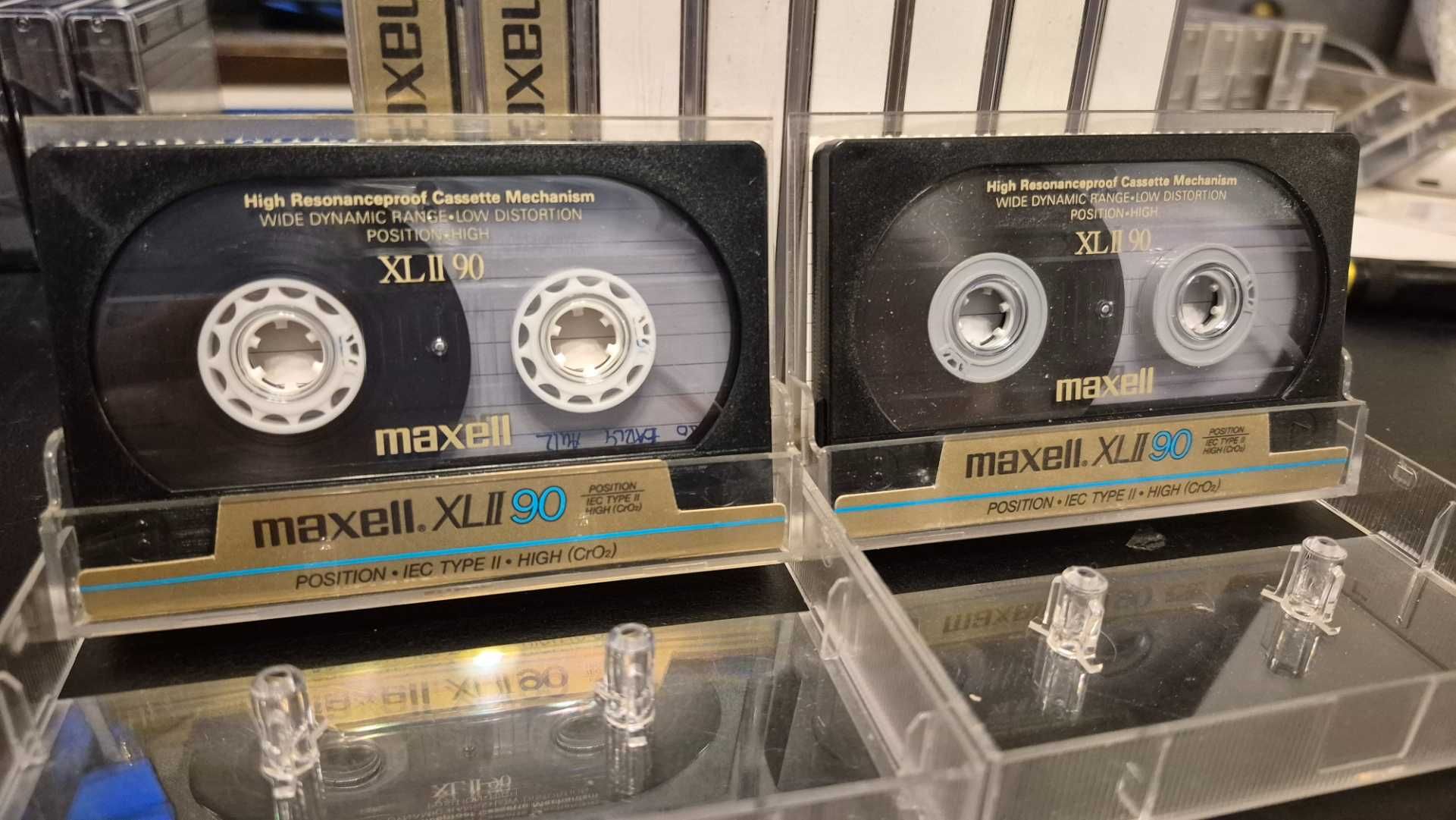 C3 - 10 szt. Kasety magnetofonowe Maxell XL II 90