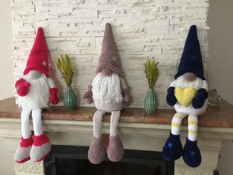 в'язаний гном декор ручна робота подарунок якість