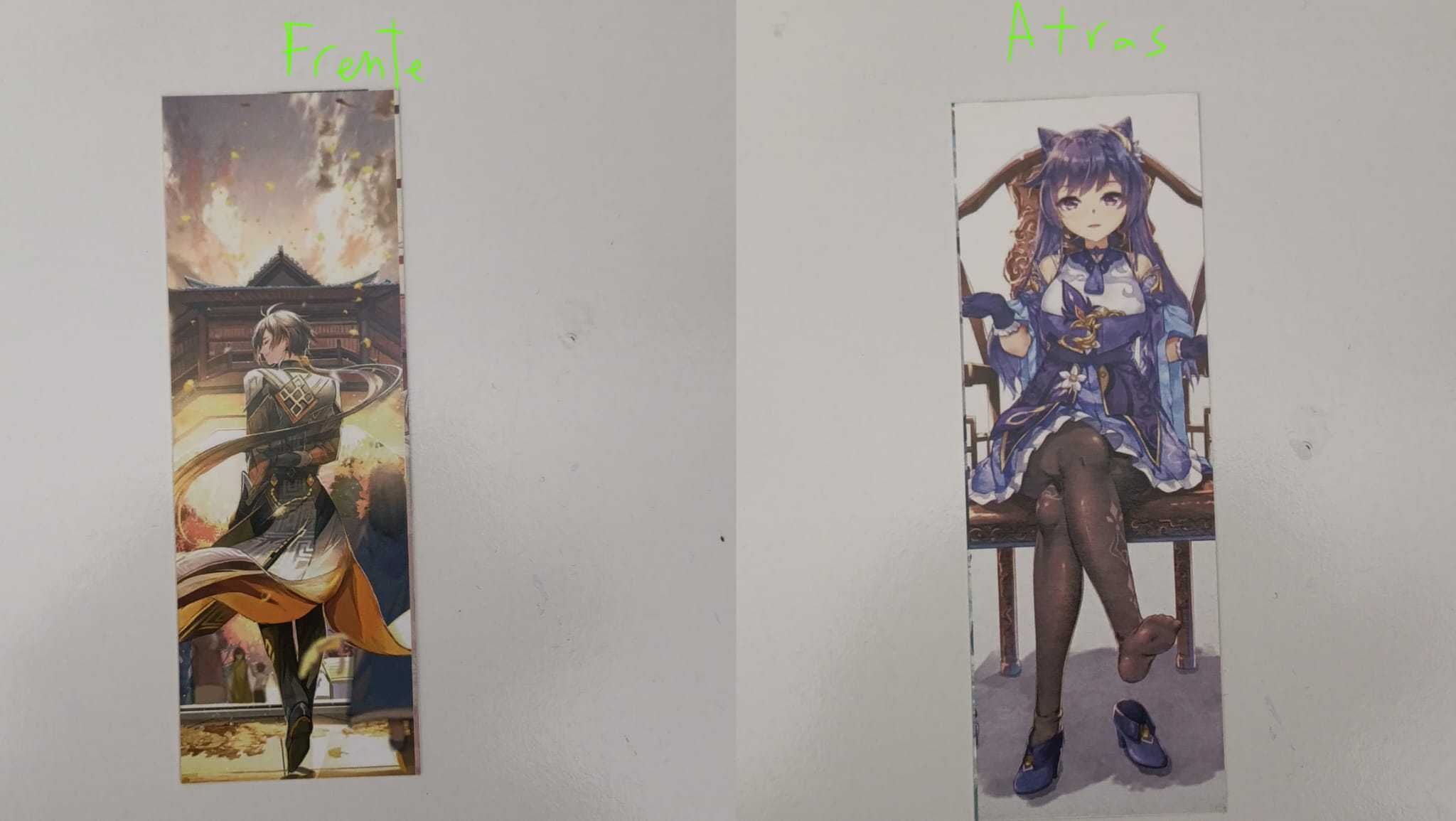 Cartões de Genshin Impact
