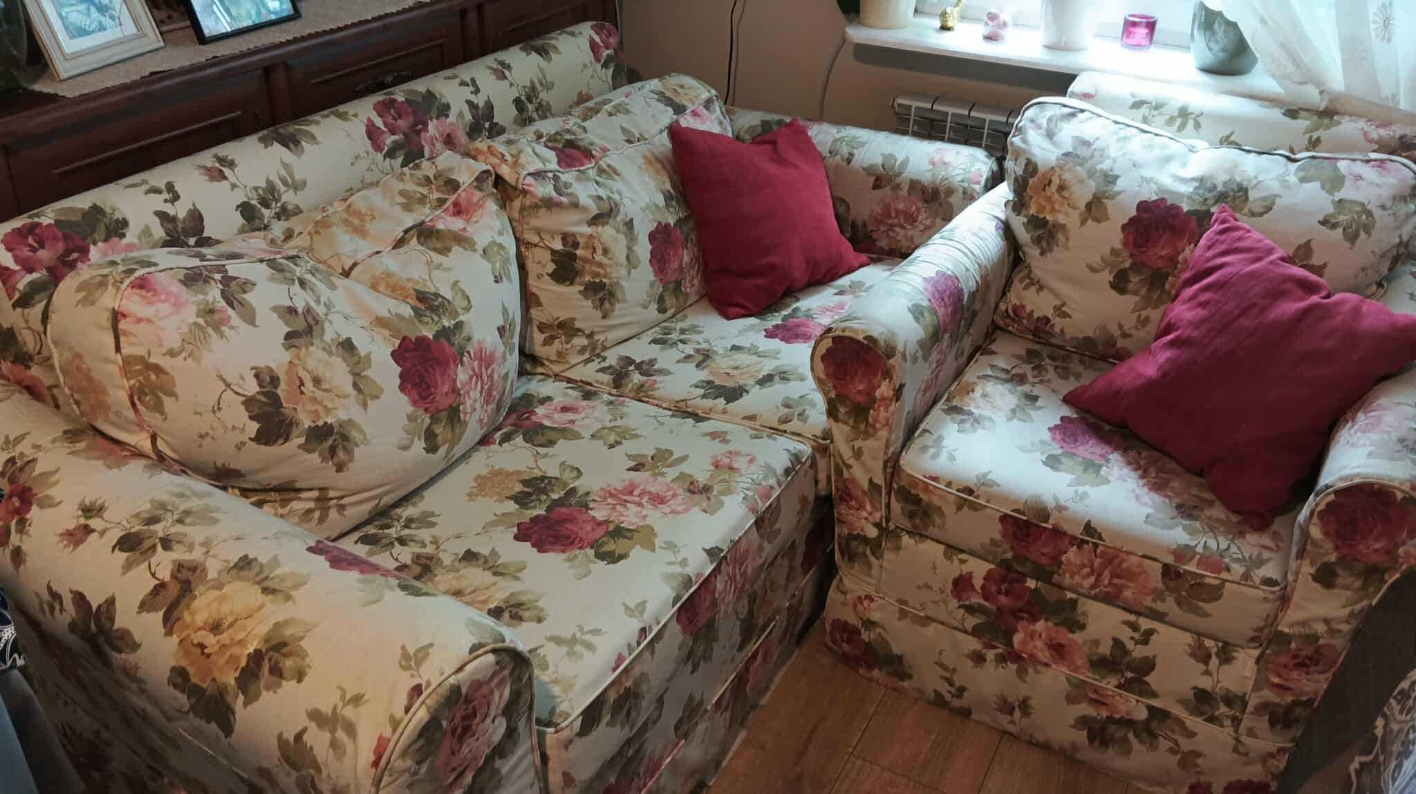 Sofa i fotel z pracowni mebli ekskluzywnych Stanuch