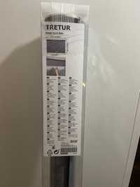 TRETUR Roleta zaciemniająca, jasnoszary, 140x195 cm Ikea