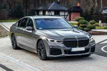 BMW Seria 7 30dx 286 Mpakiet H/K Went f. Lasery Dociągi Head Up s.pl fv23%