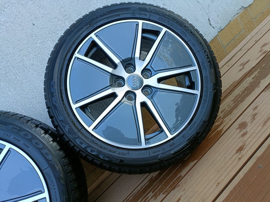Audi a4 Koła opony zimowe felgi orginalne audi a4 8W0 5x112 17 cali