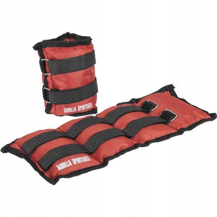 Obciążniki do ćwiczeńNa ręceInogi 2szt. x1,5 kg Gorilla Sports NrP156