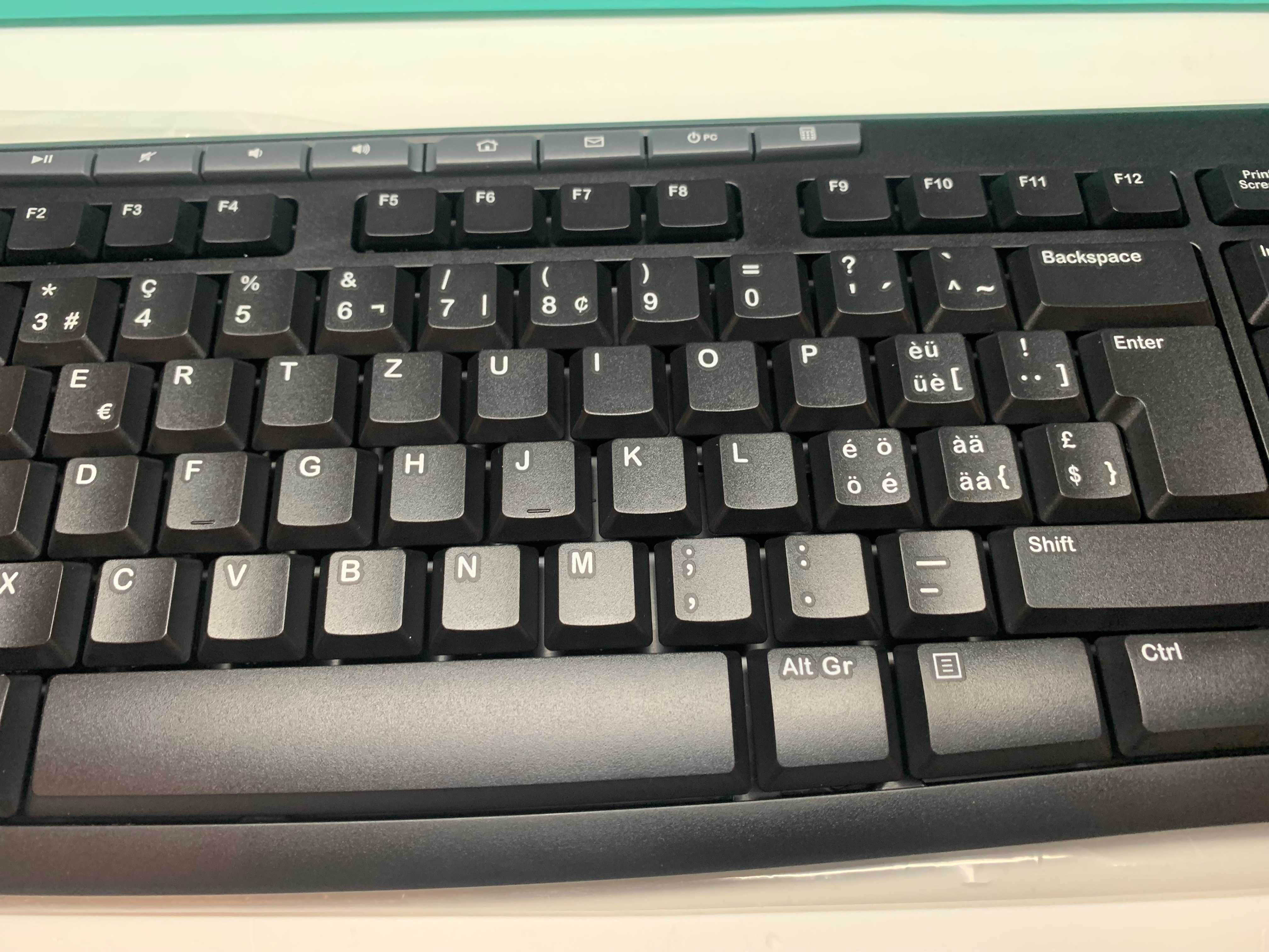 Klawiatura Logitech MK270 Win DE QWERTZ Membranowa