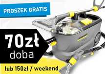 Wynajem Odkurzacza Piorącego Karcher - Pranie dywanów - SOFY - AUTA