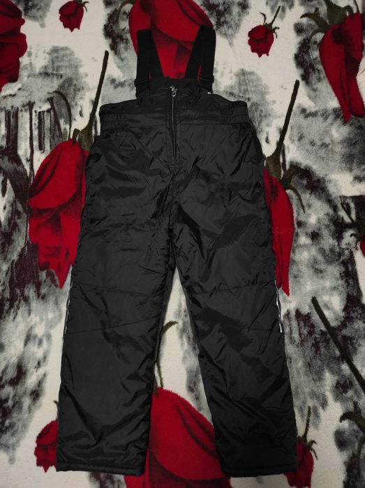 Зимові,лижні штани,полукомбінезон для дівчинки чи хлопчика 9-10 р