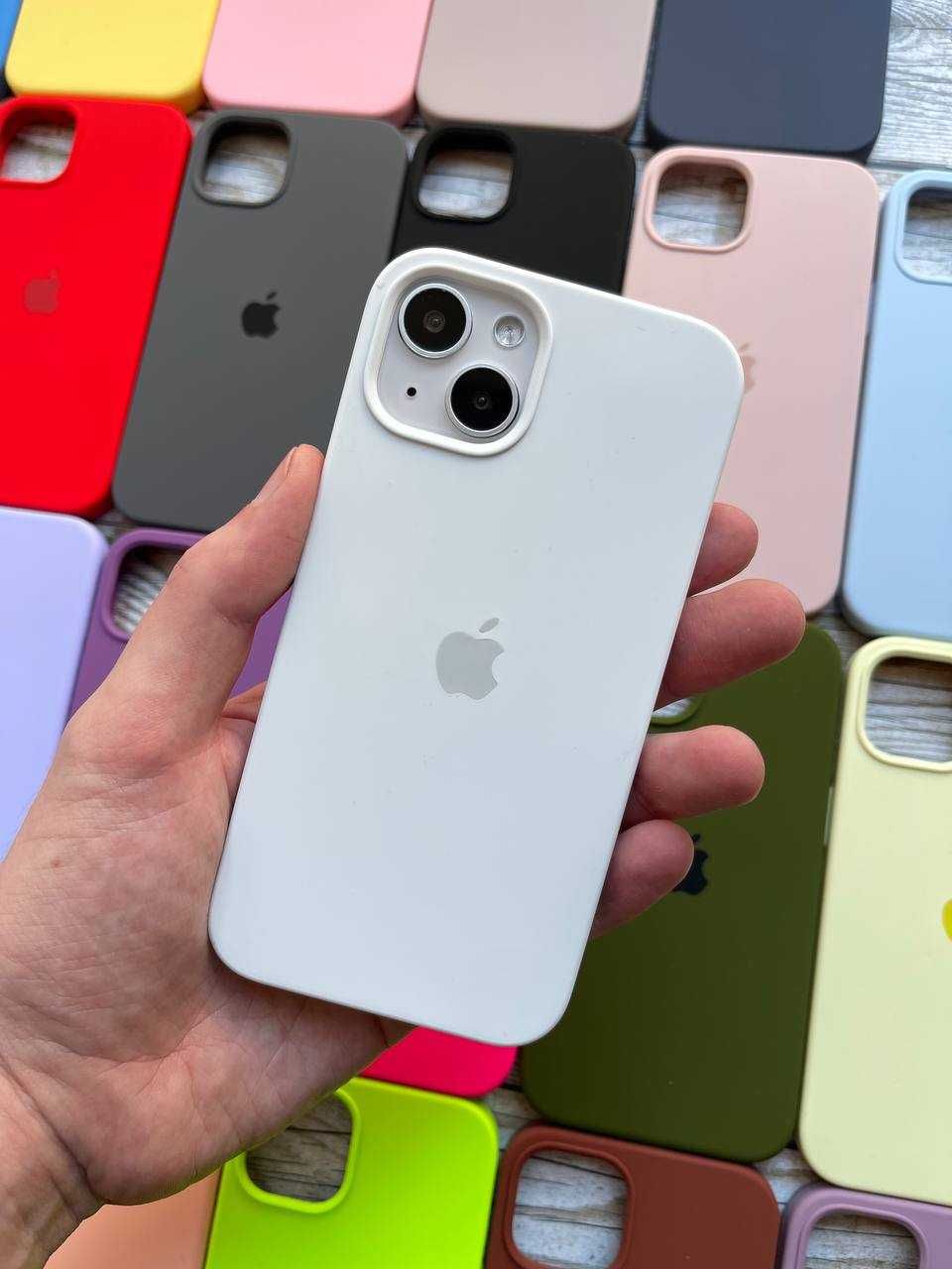 Чохол на айфон Silicone case на iPhone 7, 16 Pro Max