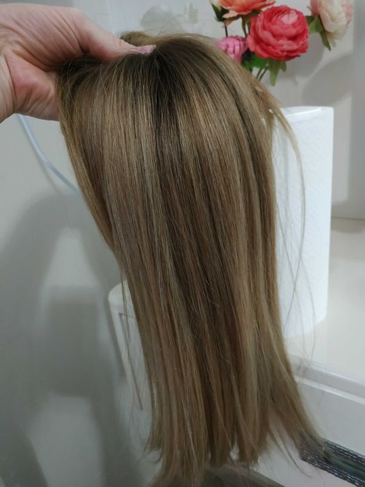 Виріб з натурального волосся, накладка