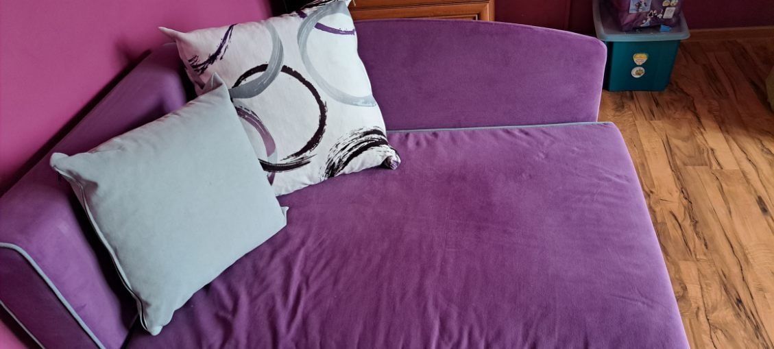 Łóżko młodzieżowe, fotel, tapczan, sofa pojemnik na pościel