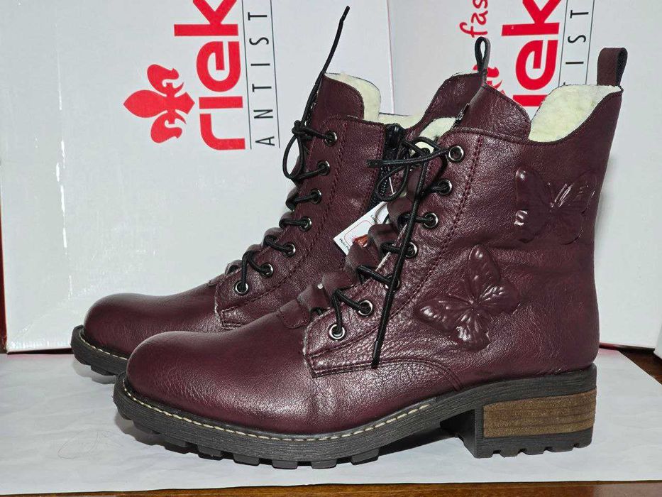 Ботинки женские Rieker. Жіночі черевики. Жіноче зимове взуття. р.39