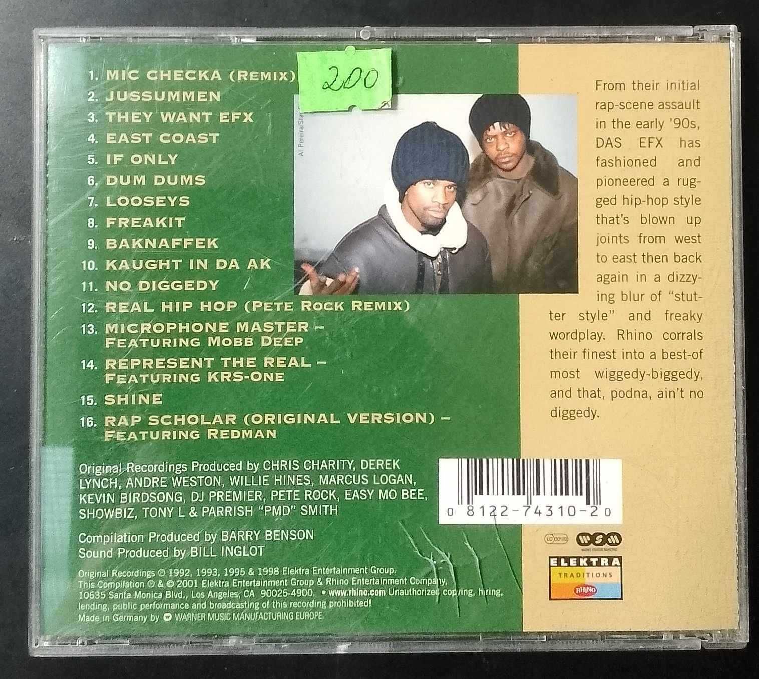 Płyta CD - The very Best of DAS EFX