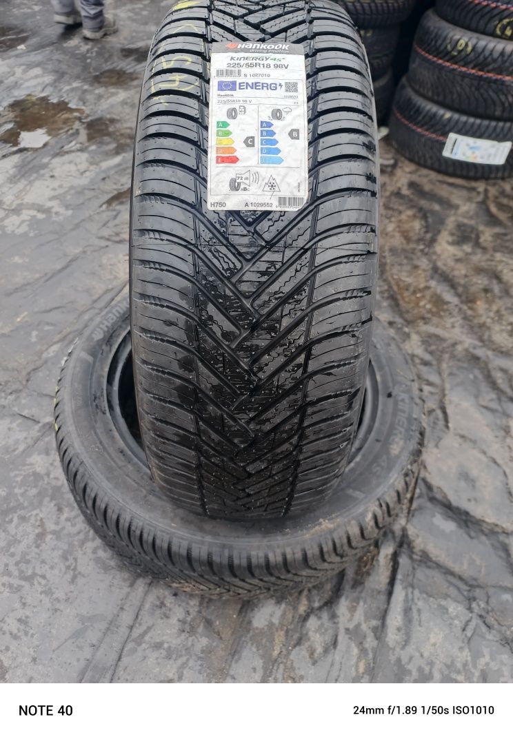 Nowe opony wielosezonowe 225/55/18 Hankook 24r 2 sztuki