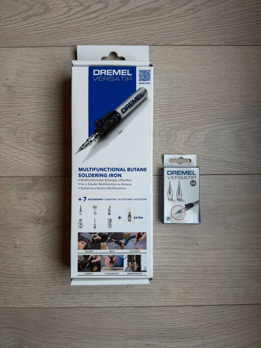 Lutownica gazowa palnik VERSATIP 2000-7 DREMEL + osprzęt