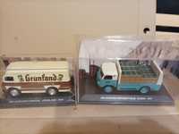 Dwa Modele włoskich ciężarówek OM Leoncino