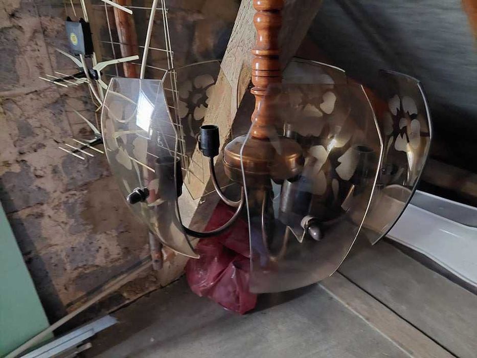 Żyrandol PRL, Lampa, Klasyk, Unikat możliwa wysyłka