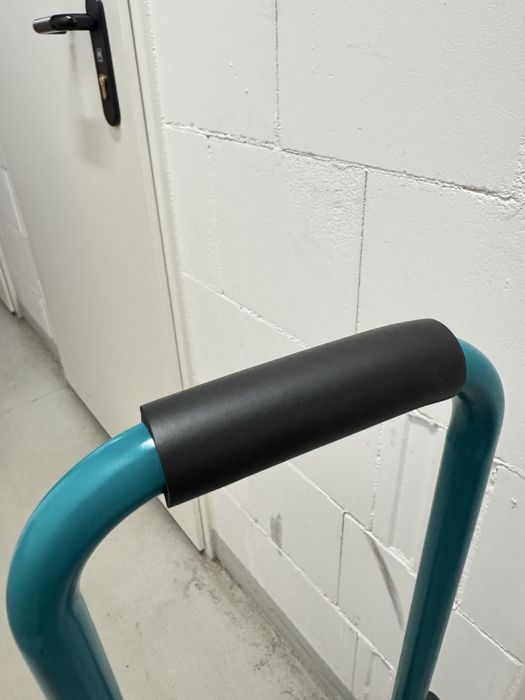 Składany wózek transportowy VONROC - 2 koła, teleskopowa rączka