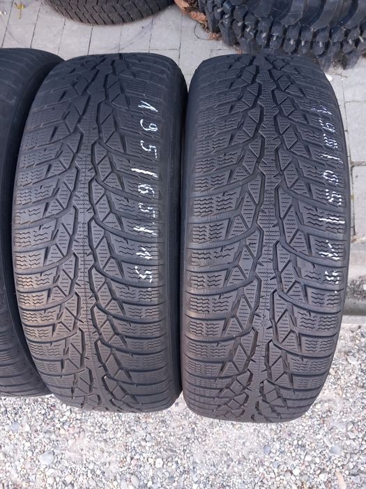 4x Opony Używane Całoroczne 195/65R15 Nokian