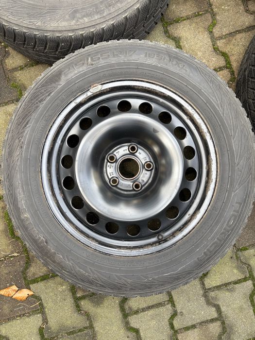 Opony nokian z felgami 17” skoda kodiaq, vw, seat