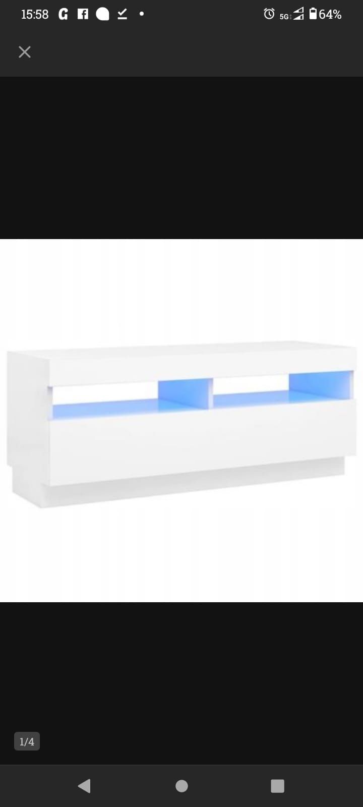Nowa szafka RTV z LED
