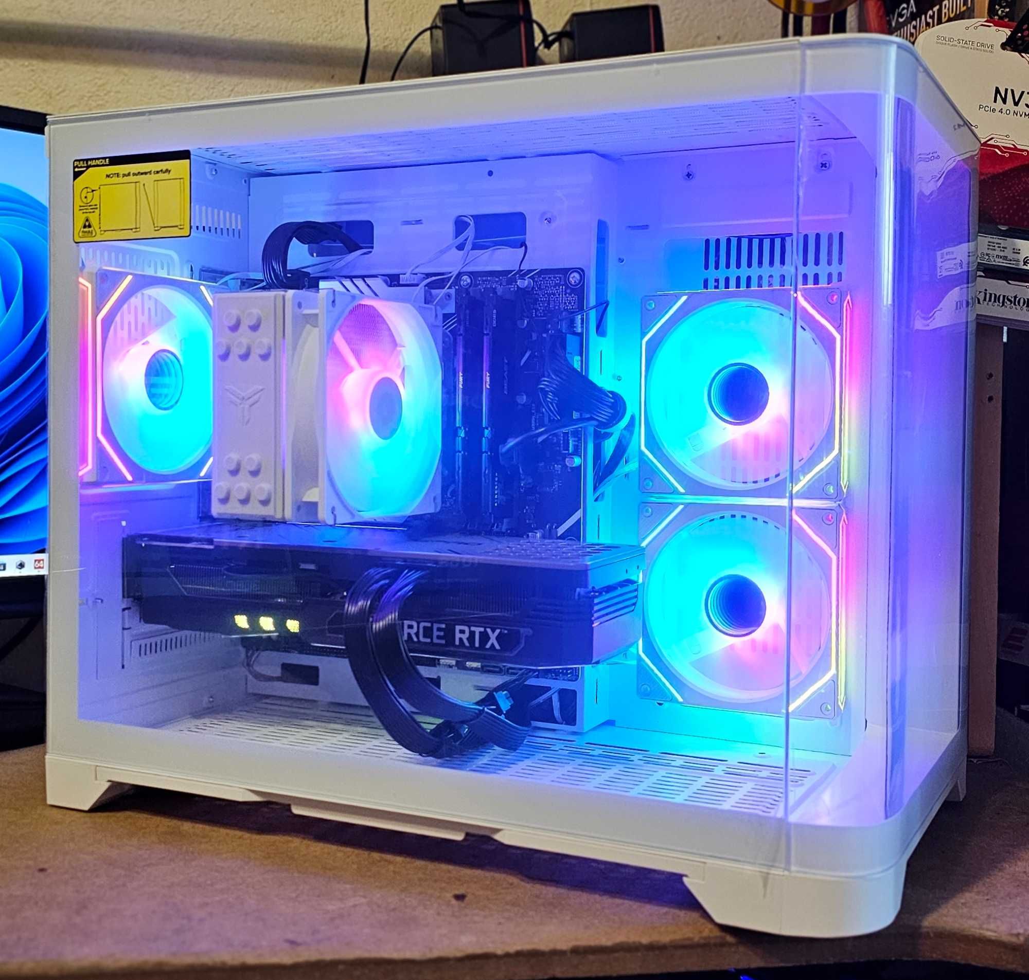 Ігровий комп'ютер Ryzen 5 7500F 5.0 GHZ, RTX 3070, 32GB DDR5, SSD 1TB.