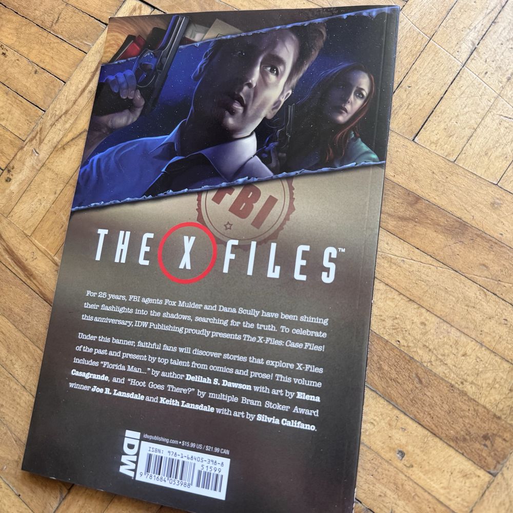 The X Files a zarchiwum X komiks EN