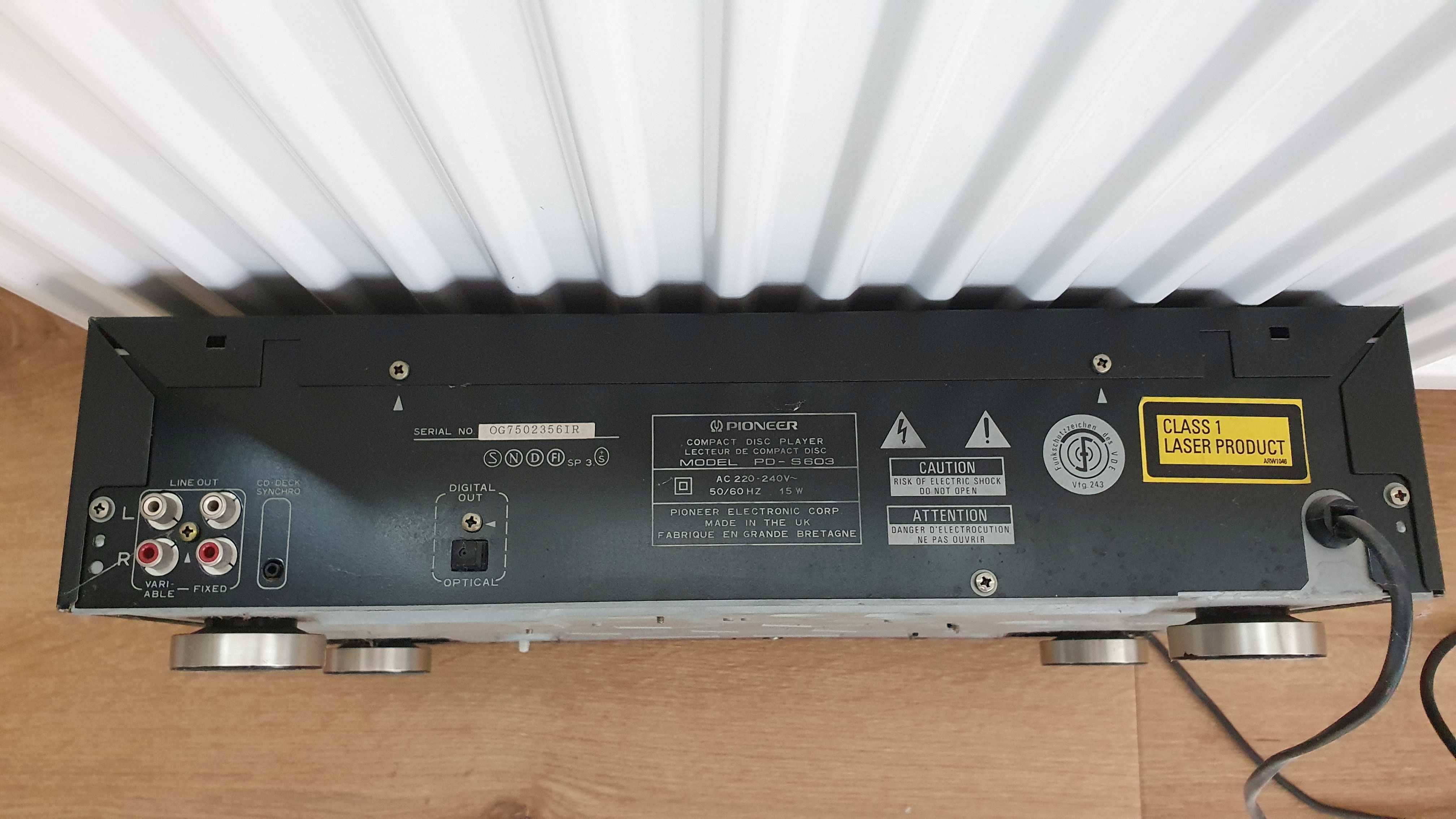 Odtwarzacz płyt Pioneer PD-S603