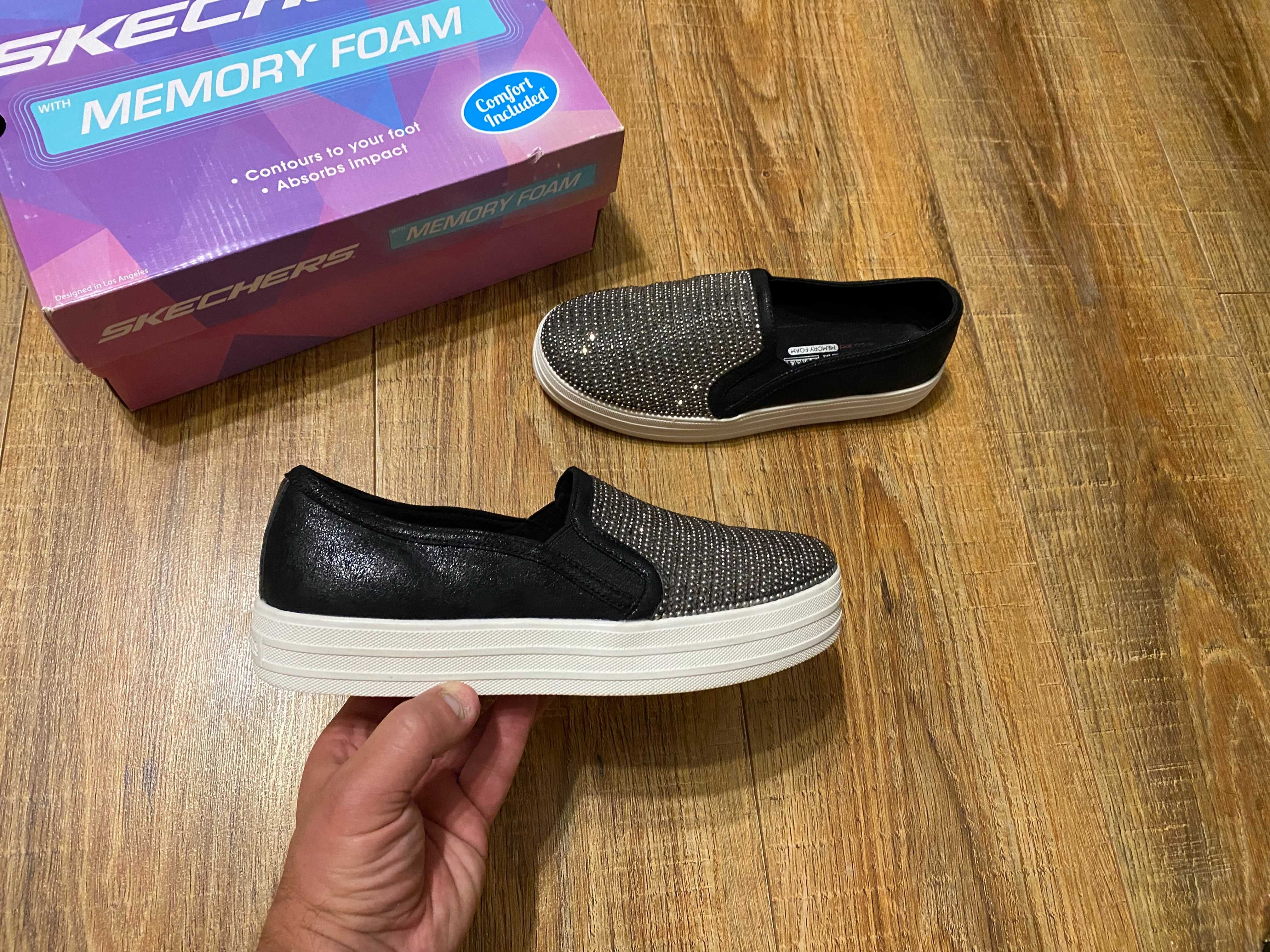 Skechers слипоны кроссовки кросівки мокасины оригинал р.37