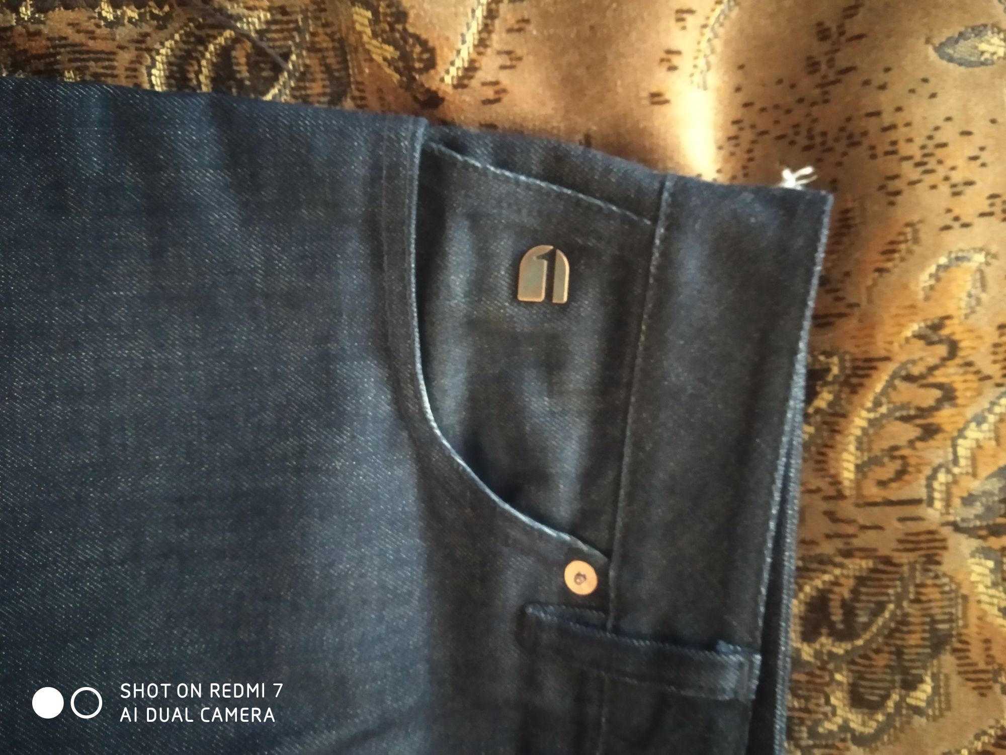 Мужские темно-синие джинсы Motac 3D Slim