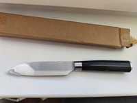 Nóż Santoku szefa kuchni kuchenny nowy 23cm