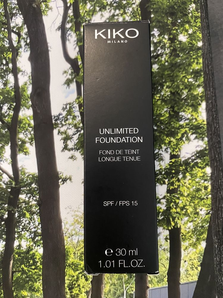 Тональна основа Kiko Milano Unlimited Foundation SPF 15 Neutral 40