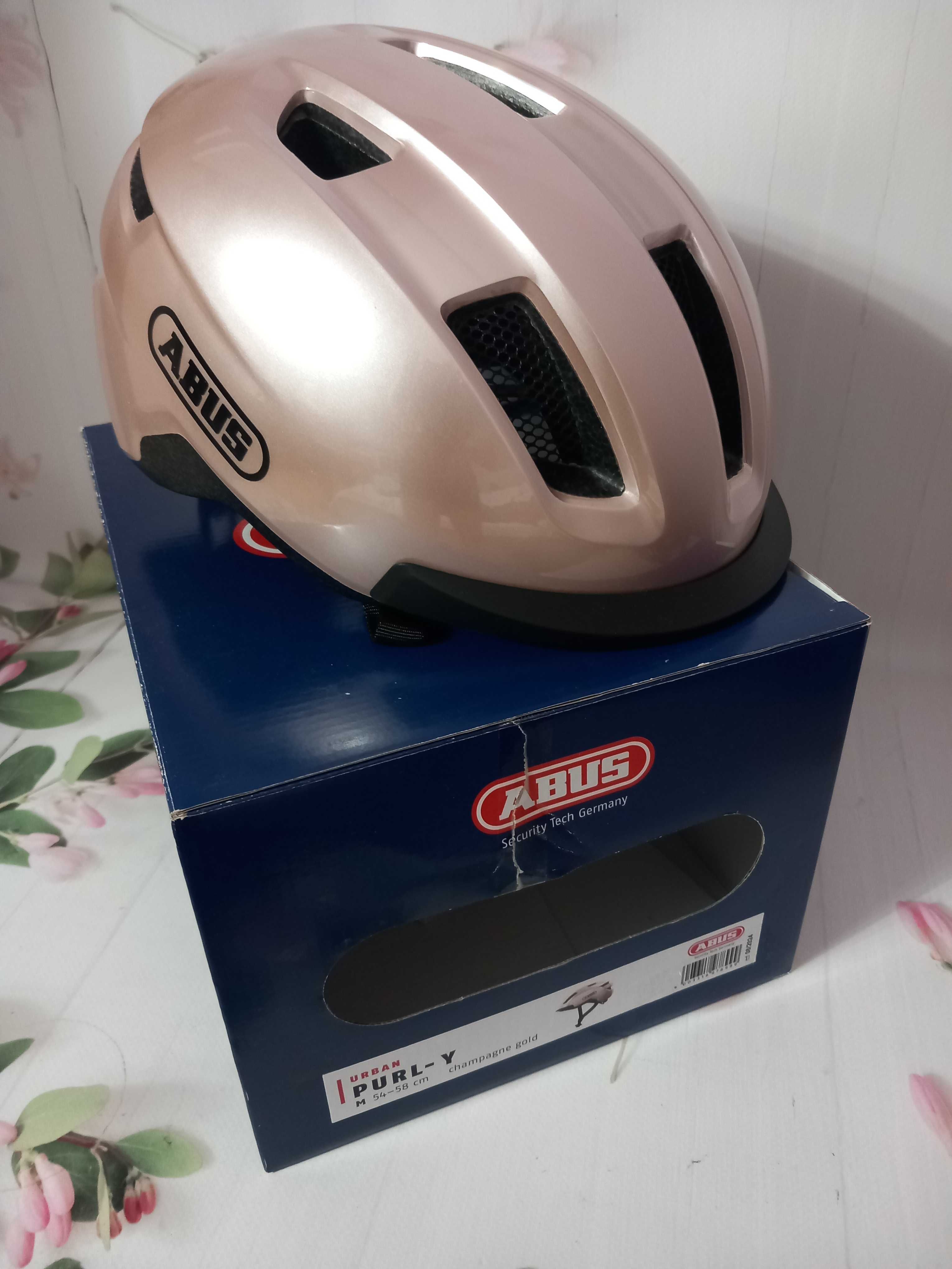 Abus Purl-Y champagne gold M 54-58cm kask rowerowy