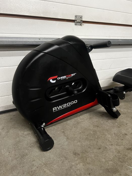 Wioslarz treningowy  christopeit rw 2000 black edition